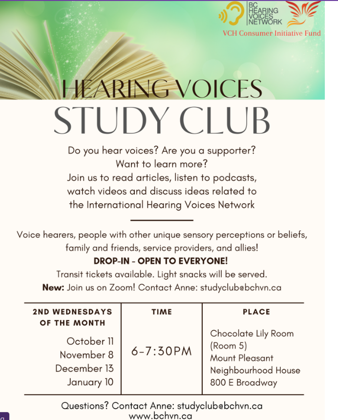 Hearing Voices Network Study Club